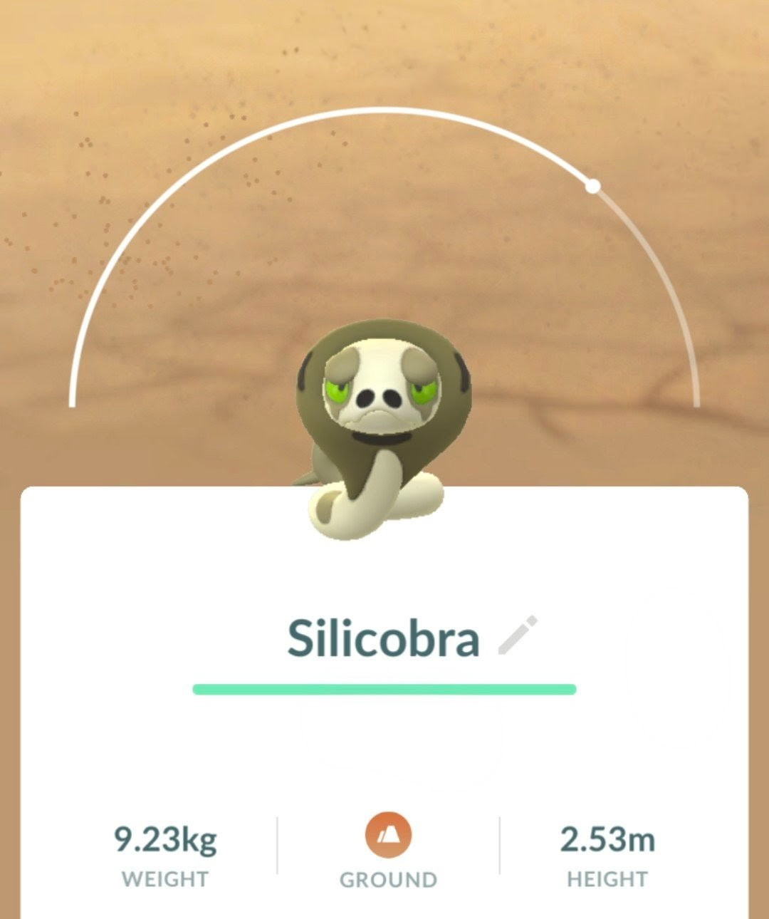 Silicobra 🐍 Pokémon Go 🐍 Fast Trade 🐍 Silicobra the Sand Snake Pokémon