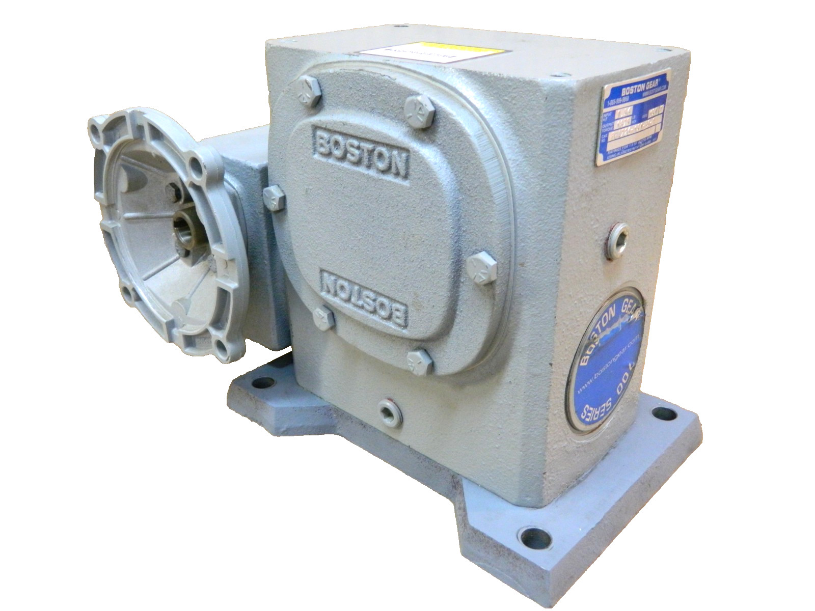 BOSTON GEAR  150:1 Ratio  FWA726-150-B5-G  Speed Reducer  1875 In lbs