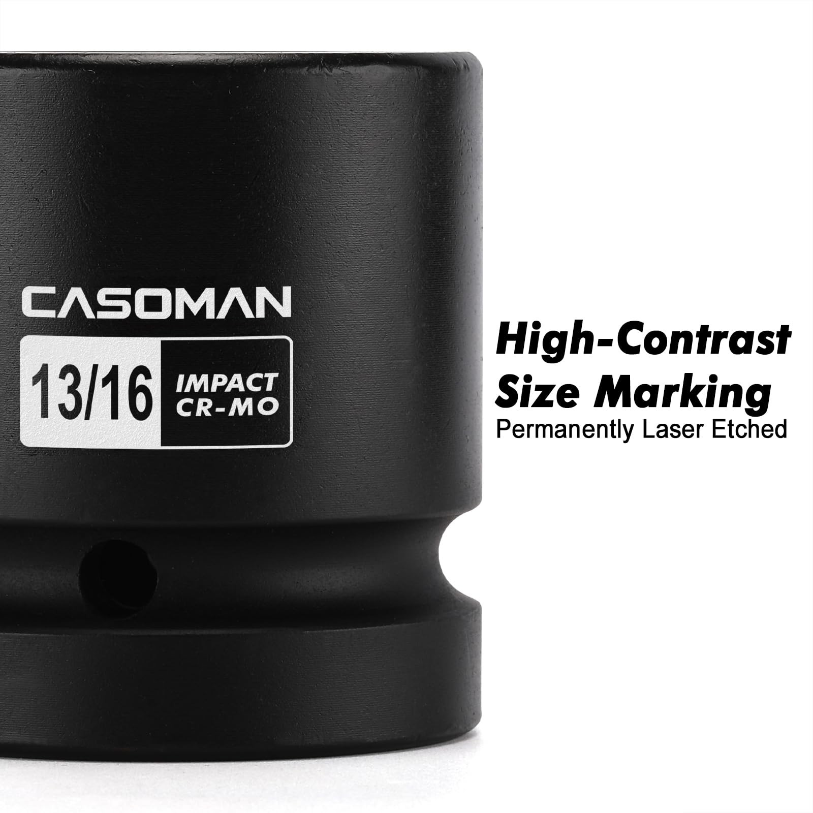 1inch Drive Impact Socket Set13/16" 4point Square Socket Cr