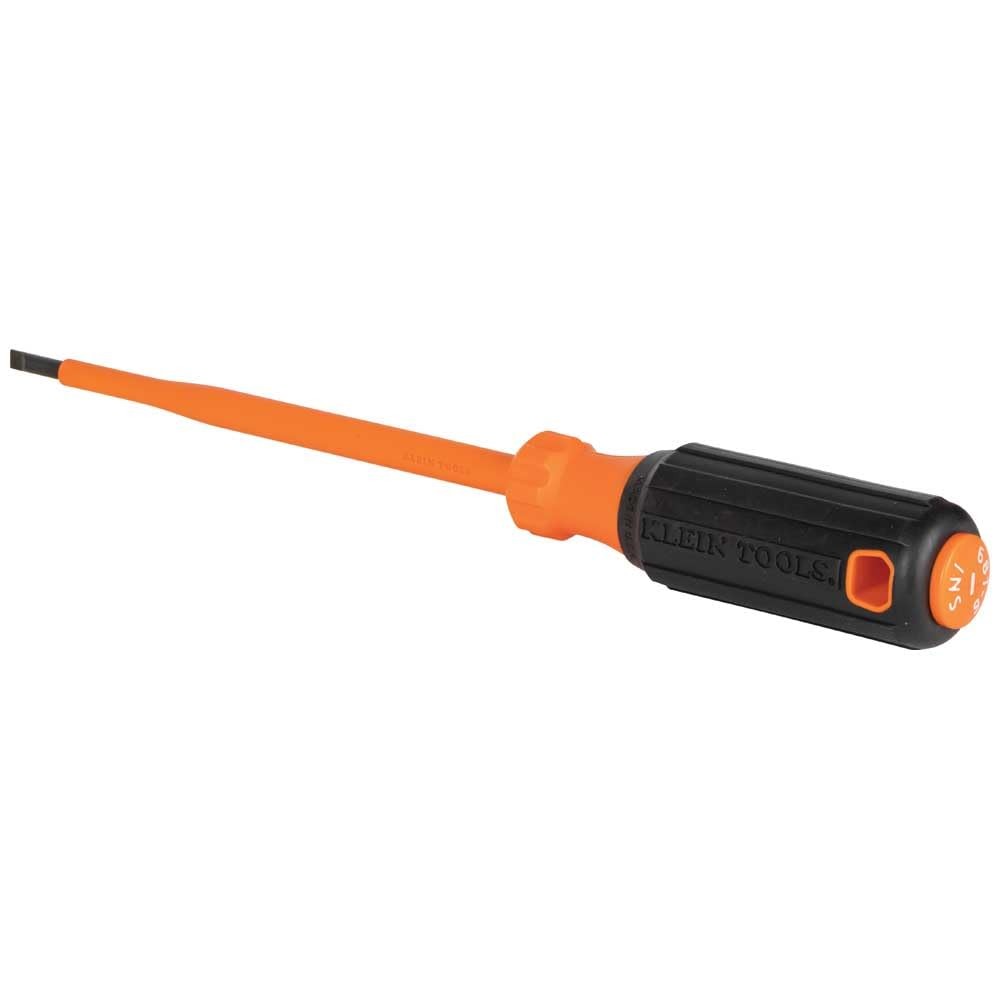 Insulated Screwdriver 3/16 Inch Cabinet 1000V 6 Shank Klein Tools 6816INS