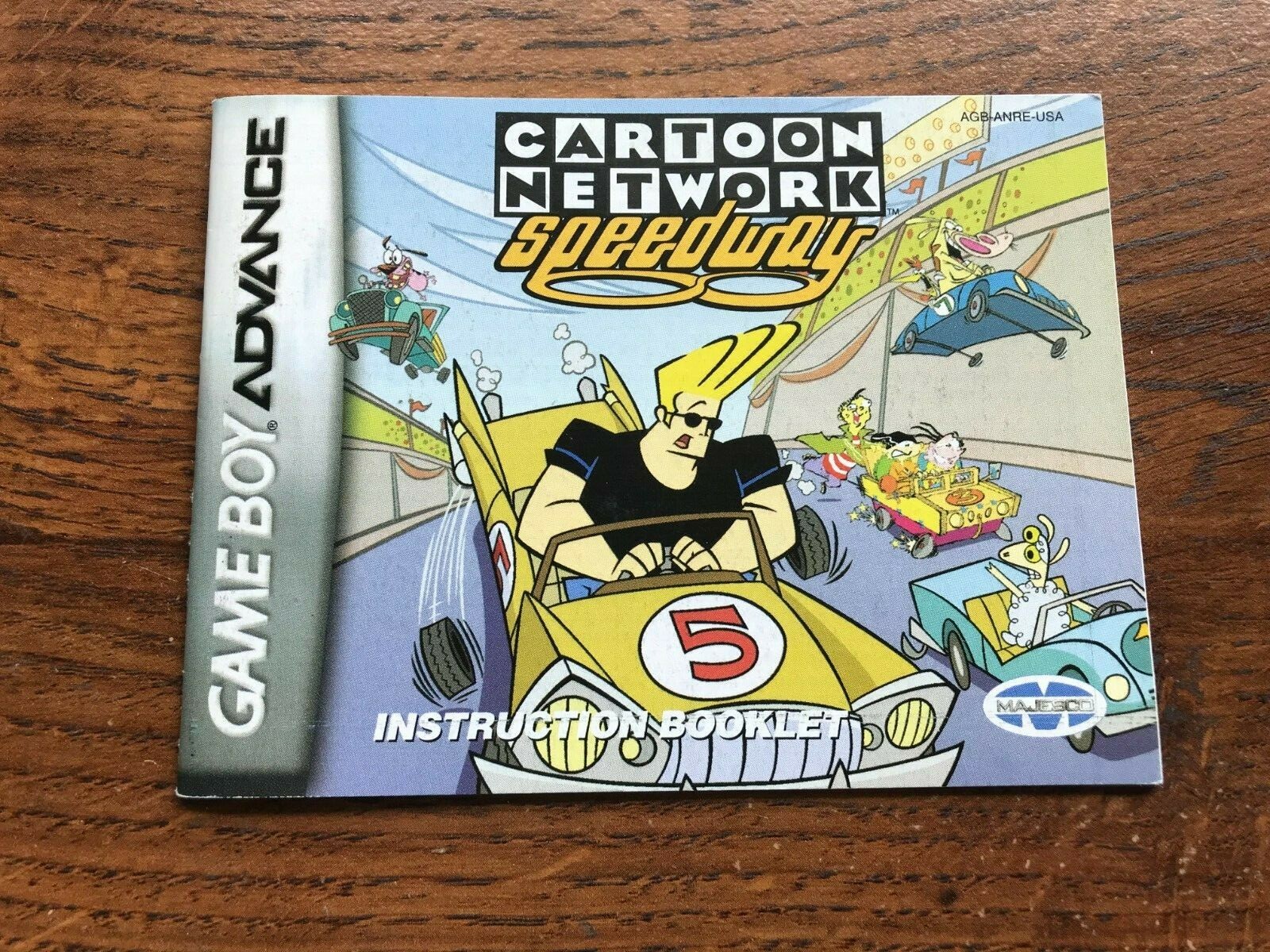 Cartoon Network Speedway Nintendo Gameboy Advance Instruction Manual Only