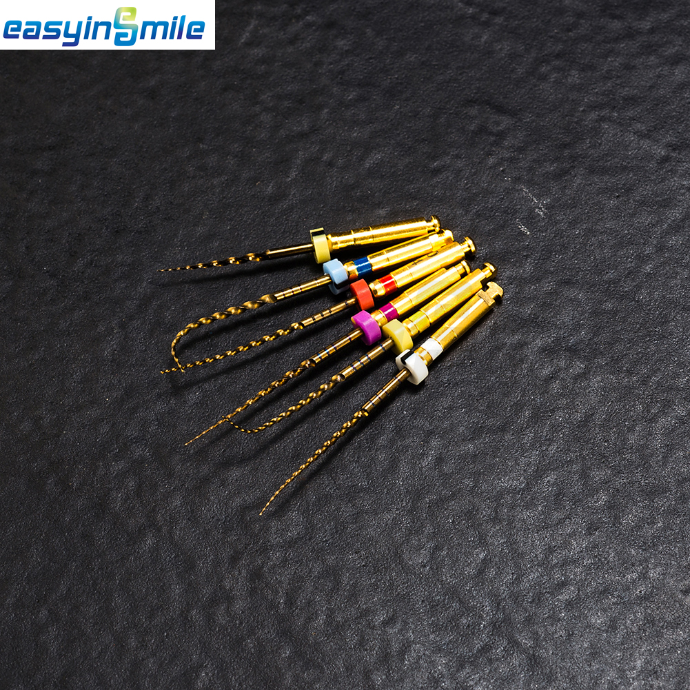 Dental Endo Large Gold Taper NITI Rotary Files Root Canal Engine File 21/25/31MM