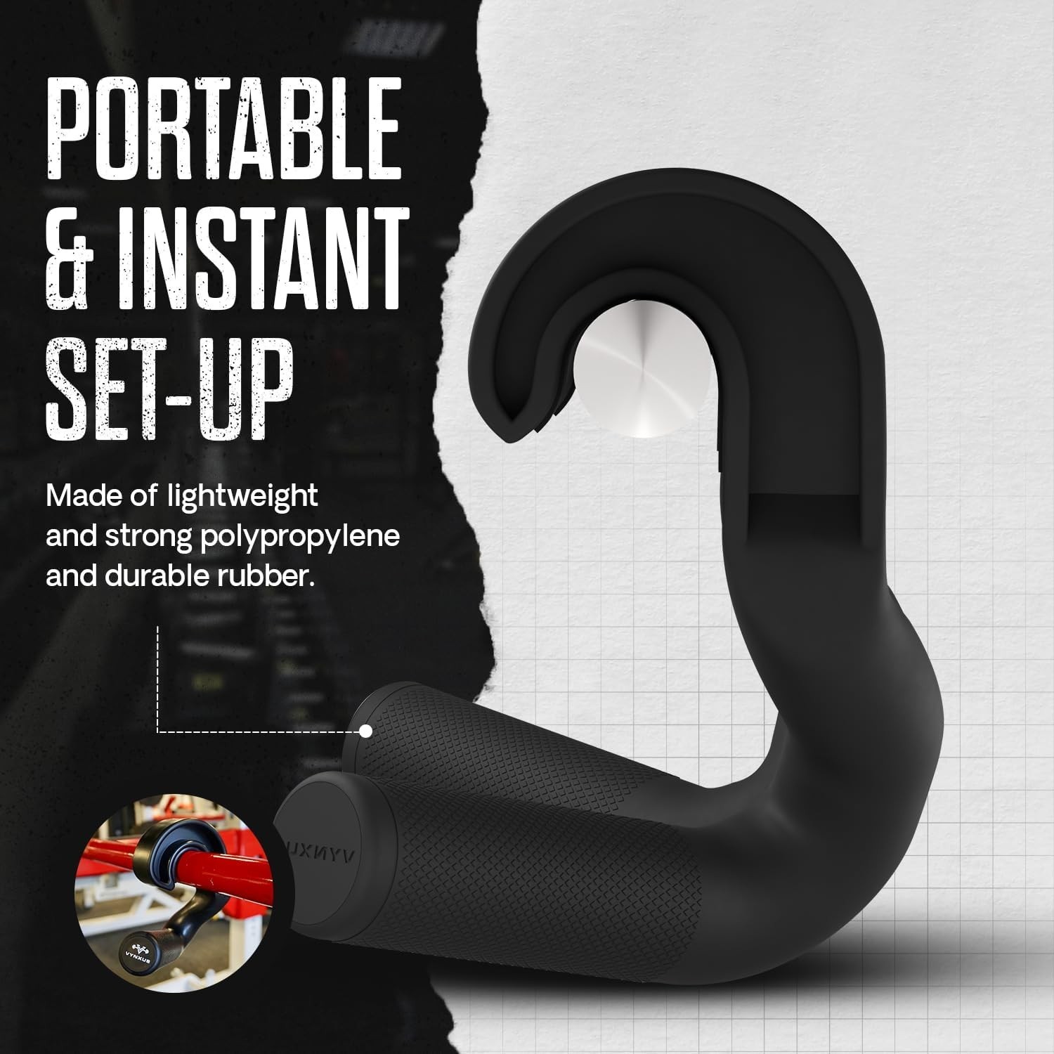 : Ultimate Pull Up Handles | Heavy-Duty Pull Up Grips for Pull-up Bars, Barbe...