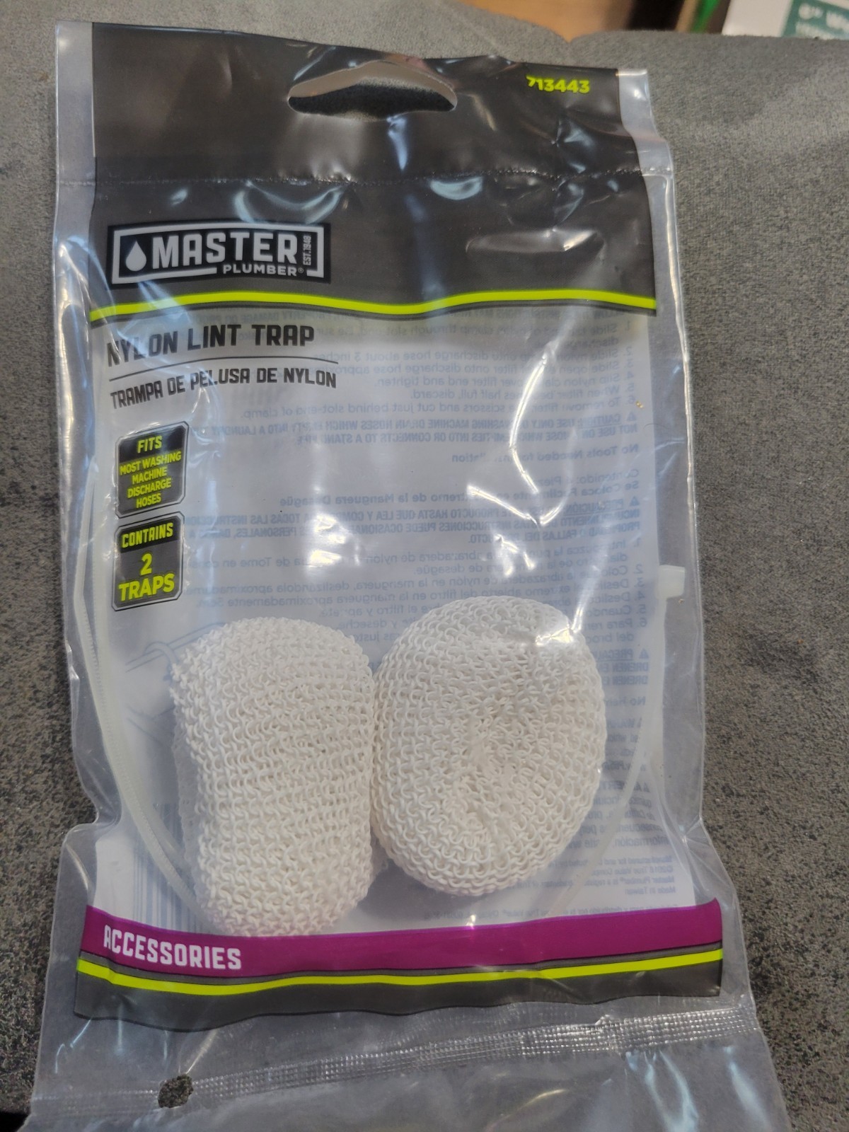 2-Pack Nylon Lint Trap - 713-443