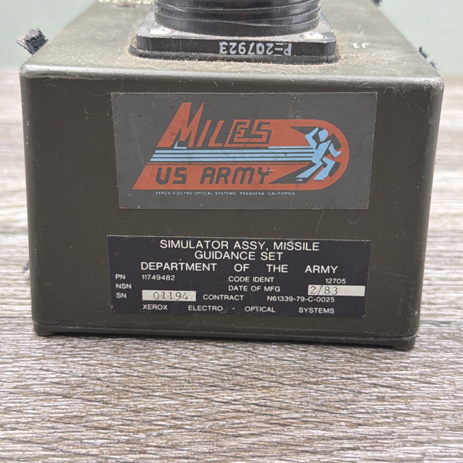 Military Training Box 1980’s