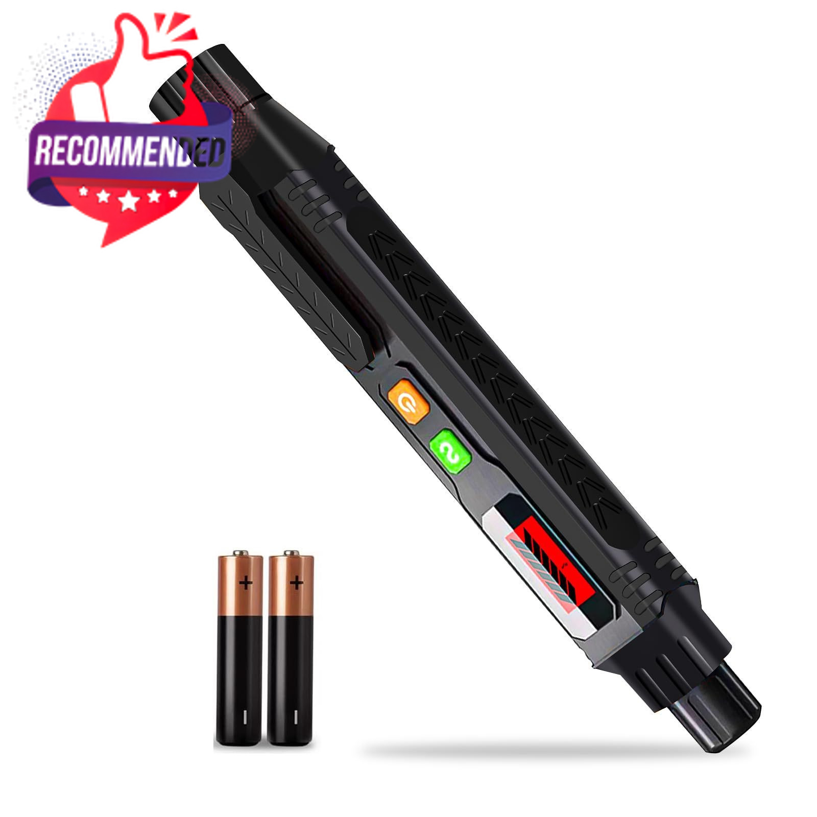 Natural Gas Leak Detector, Portable Gas Sniffer With Audible & Visual Alarm, For