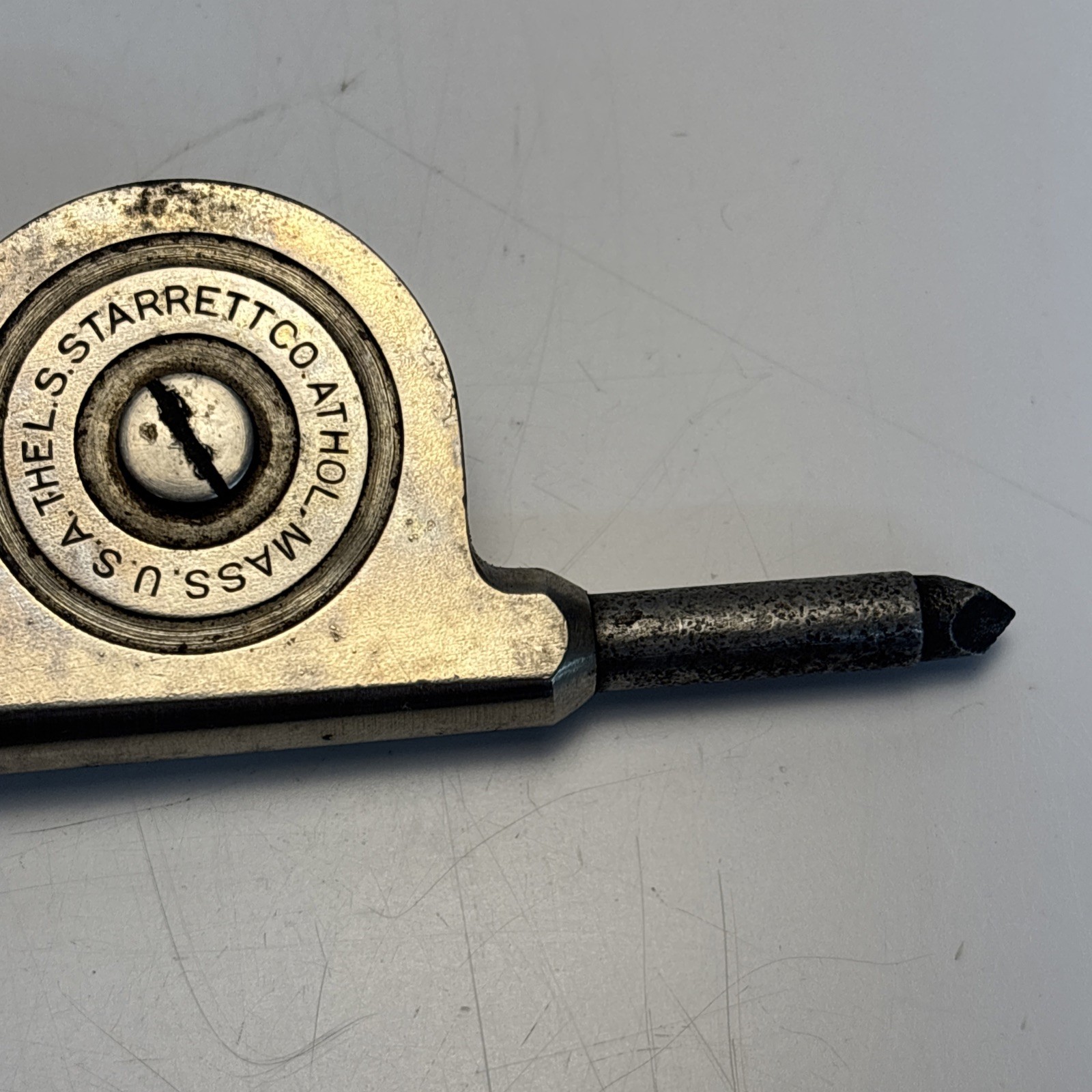 Starrett No 107 Registering Speed Indicator Tachometer USA