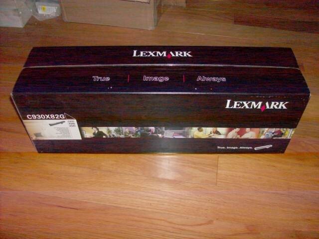 GENUINE LEXMARK PHOTOCONDUCTOR UNIT C930X82G C935 X940 X945 NEW SEALED C930X72G