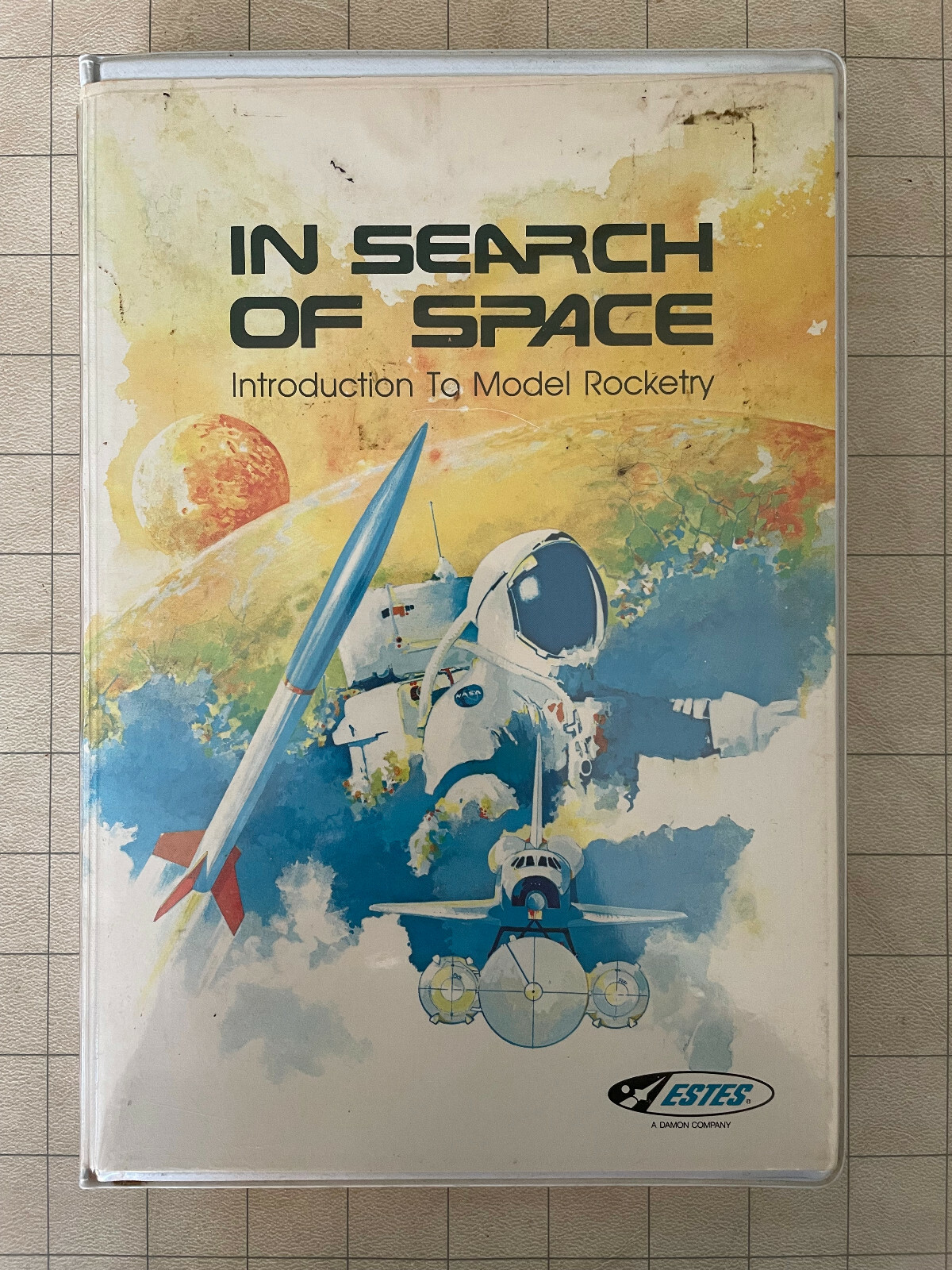Rare Estes In Search of Space Intro Model Rocketry 5.25" Software Apple IIe IIc