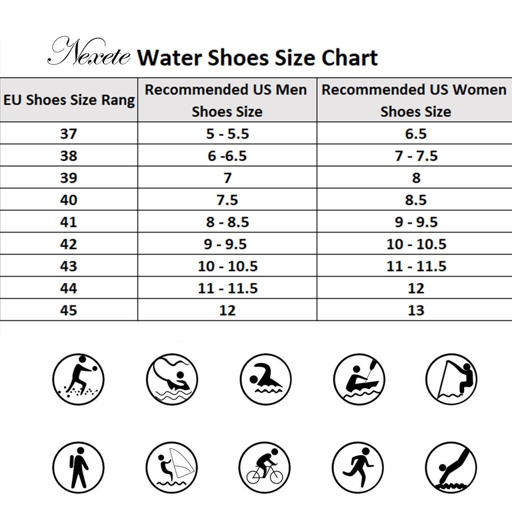 Water Socks Barefoot Skin Shoes Quick-Dry Aqua Beach Water Swim Sports Vacation
