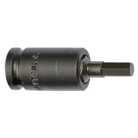 Apex Tool Group Sz-3-7-8Mm-5Pk Socket Bit, 3/8 In. Dr, 8Mm Hex, Pk5