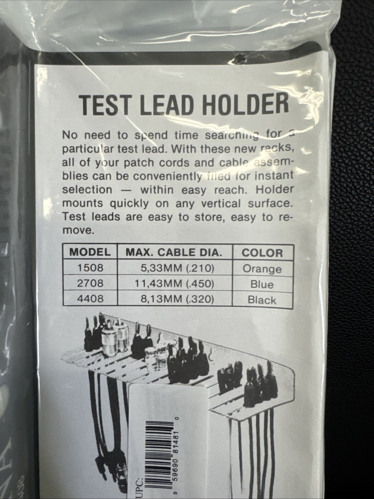 Pomona 4408 Test Lead Holder - NEW