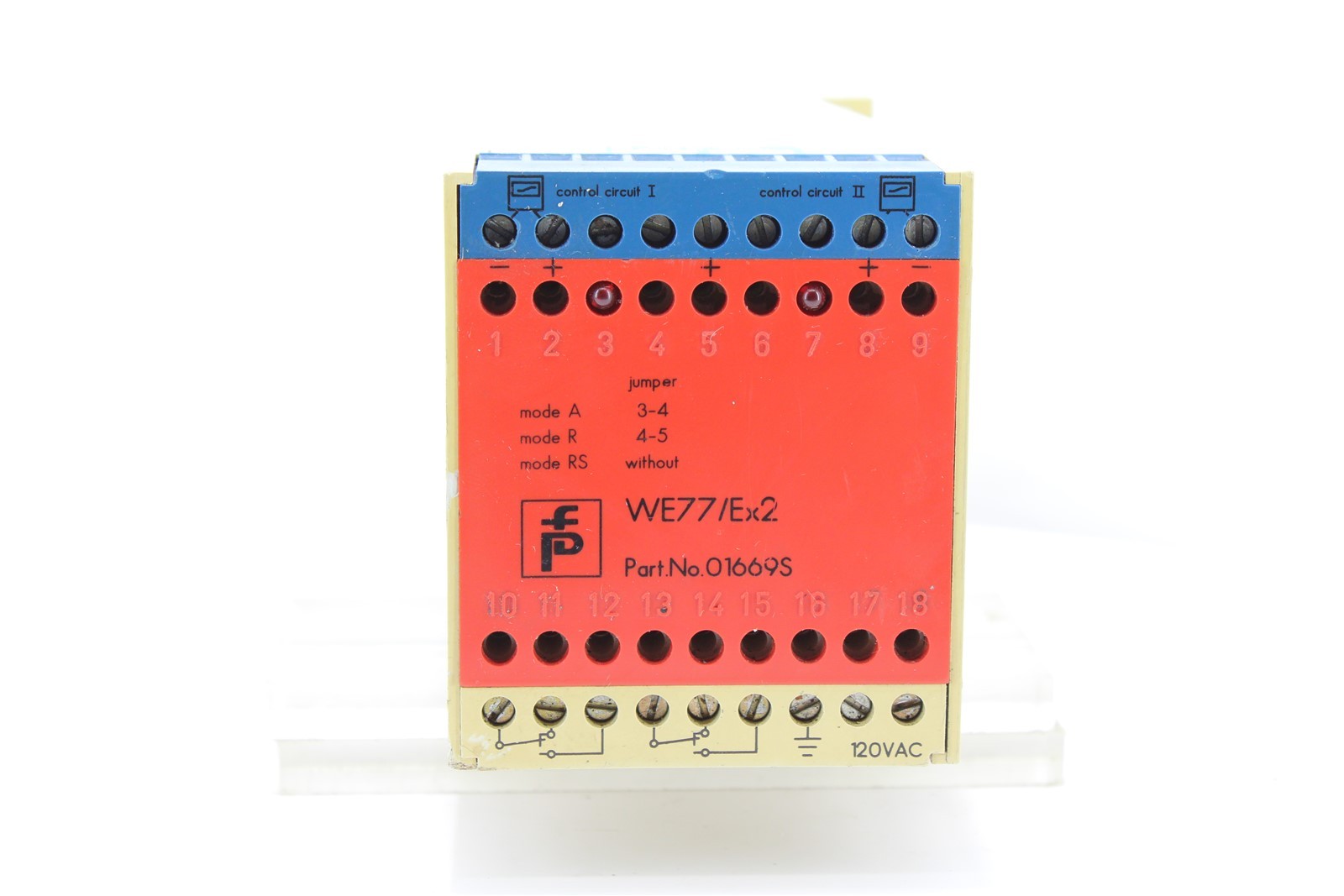 Pepperl+Fuchs WE77/Ex-2 Switch Amplifier | 2-CH | NAMUR | EEx ia IIC ATEX
