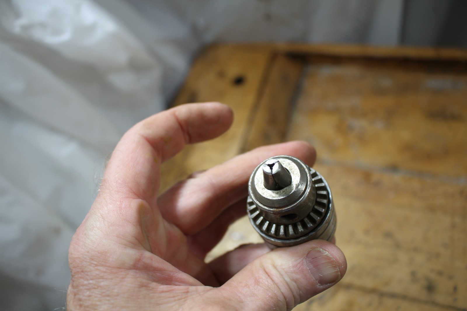 SUPREME drill press CHUCK, 3/8" capacity, 24 THD