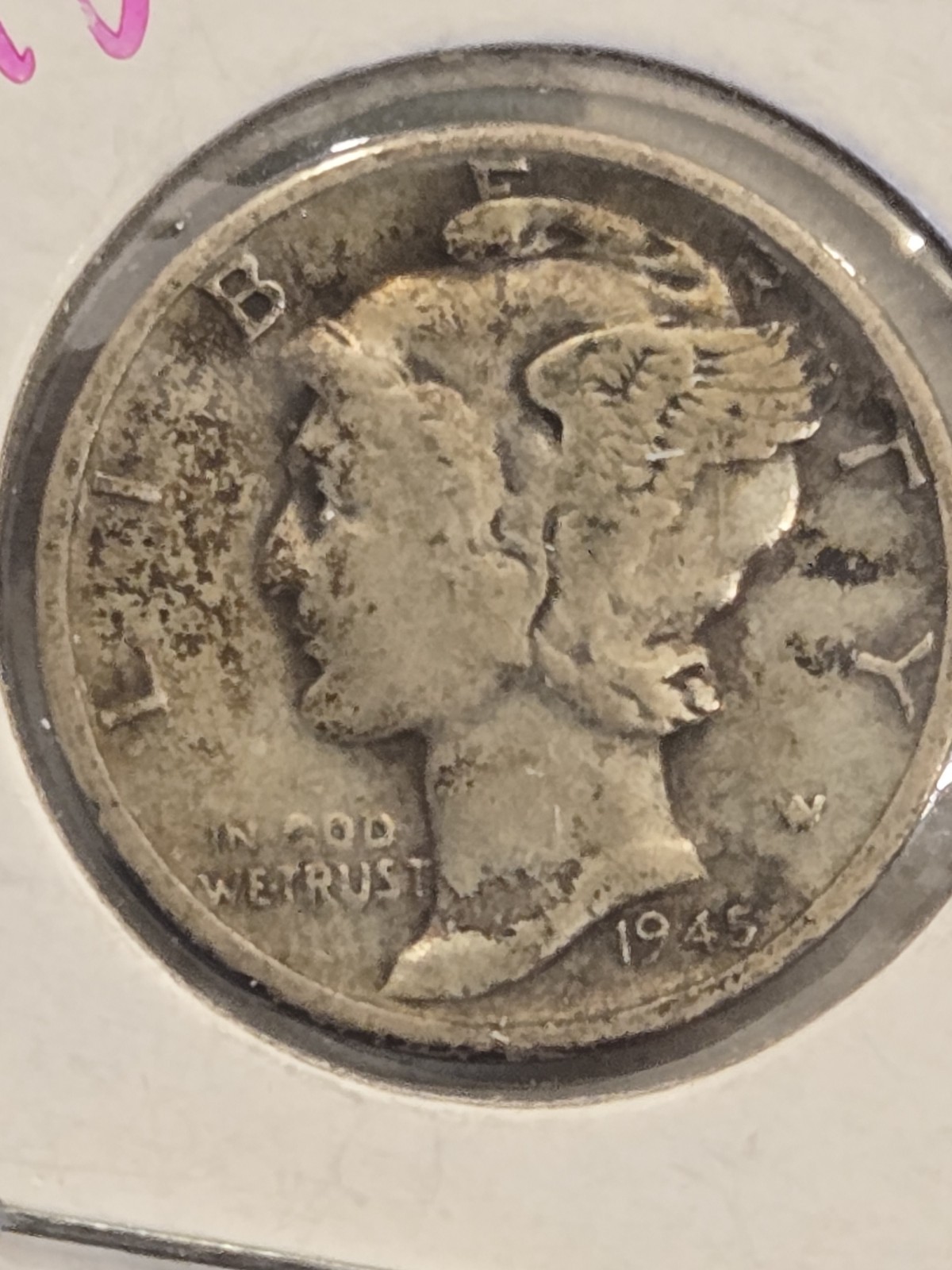 1945 Mercury Dime