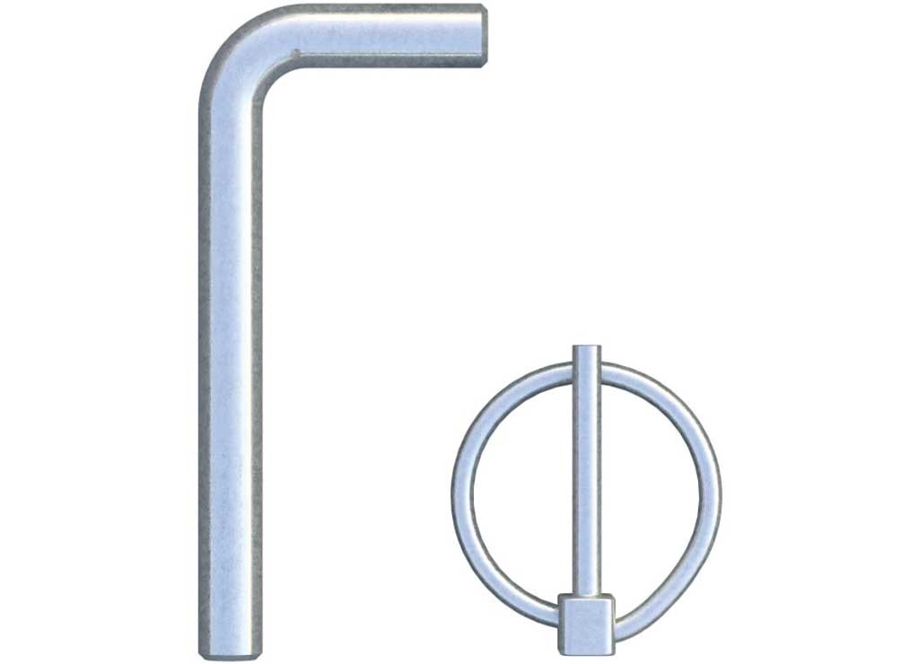 Curt 19251 Replacement Gooseneck Safety Chain Anchor Pins (60691)