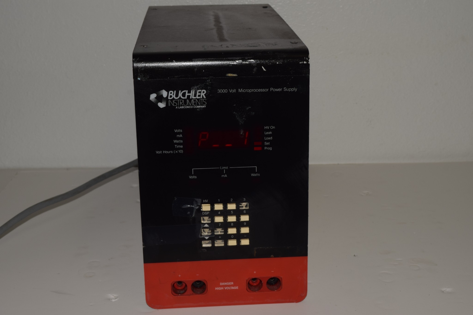 BUCHLER 3000 VOLT MICROPROCESSOR POWER SUPPLY MODEL 4333300  (BXK31)