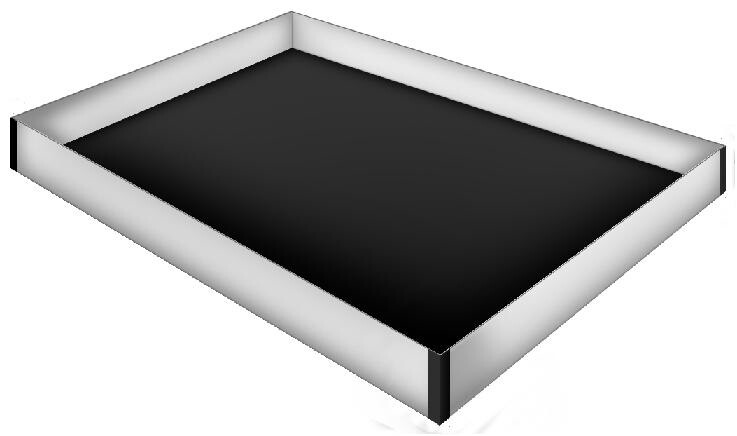 Super Single 12 mil Safety Liner for hardside waterbed 48"w x 84"L