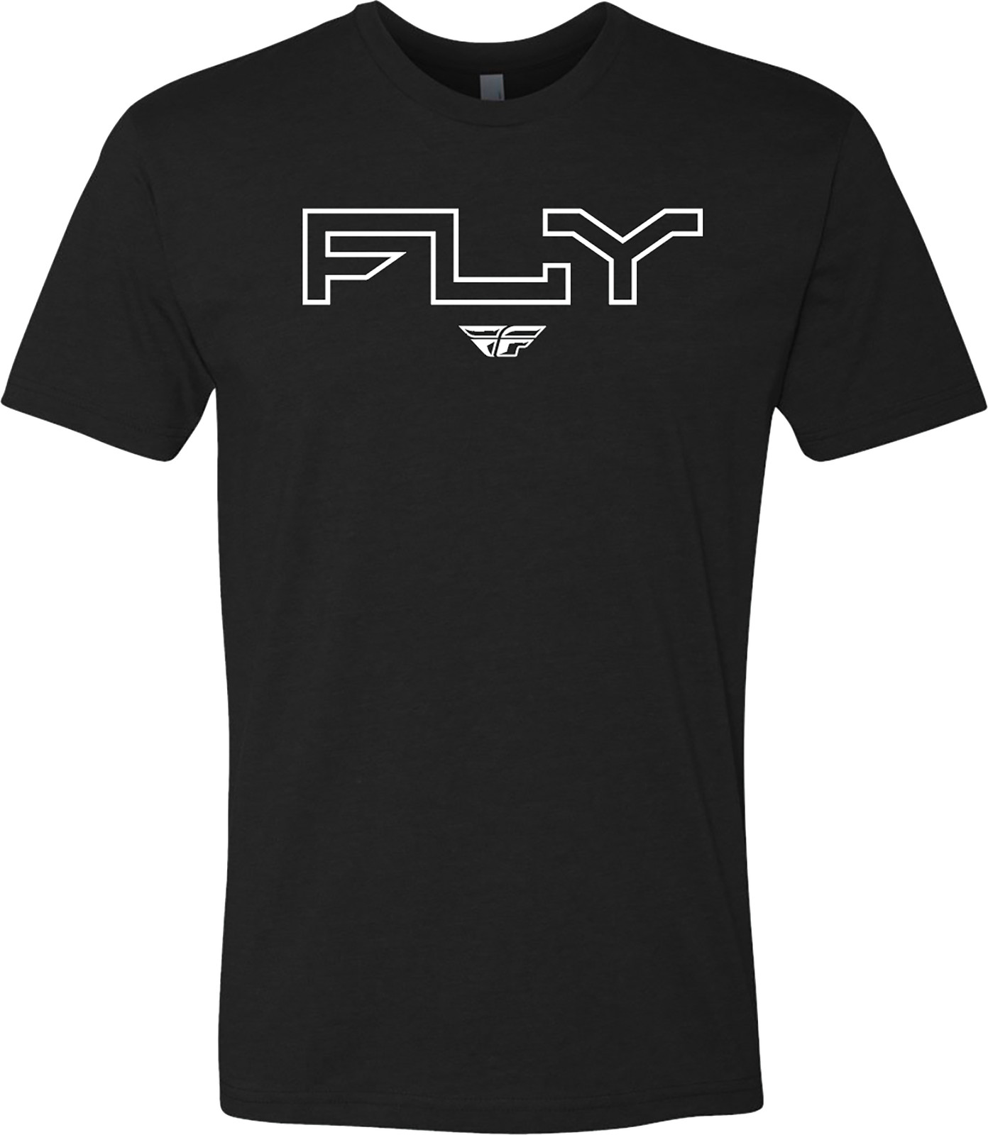 FLY RACING - Fly Edge Tee Black 2X | 354-03082X