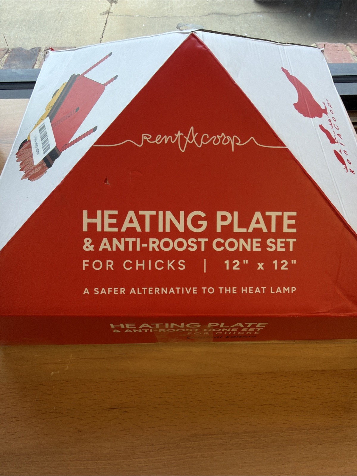 Energy Efficient 12x12” Adjustable Heating Plate - Safe & Comfortable for Chicks