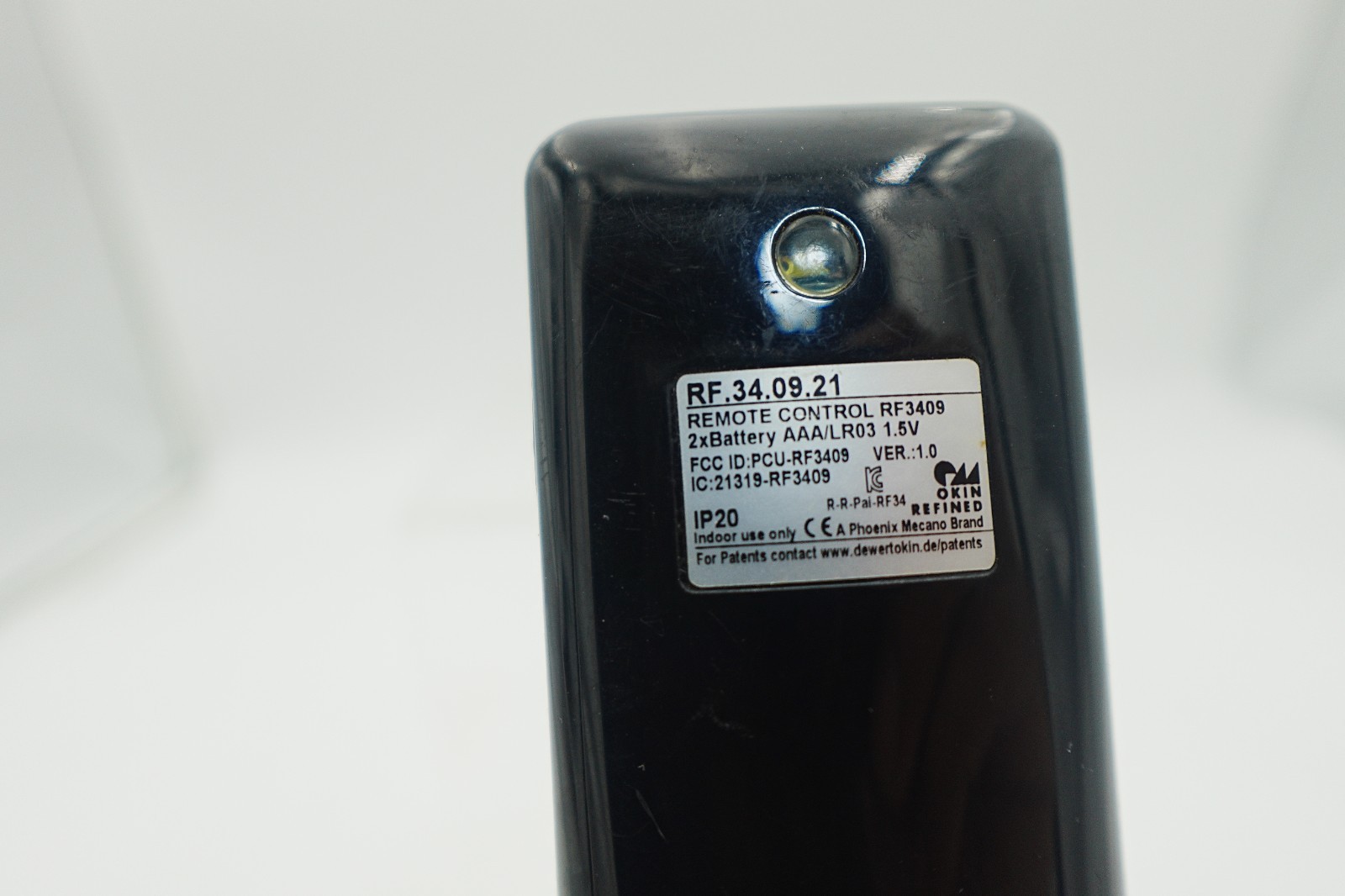 Replacement Remote Control for Control Box model MC120PA Adjustable Bed Base