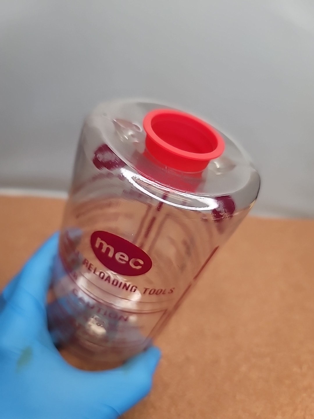MEC 6 INCH SHOT, POWDER BOTTLE - NOS