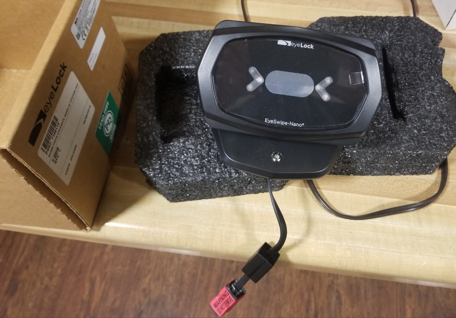 EYELOCK BIOMETRICS EYESWIPE NANO ID SYSTEM PED
