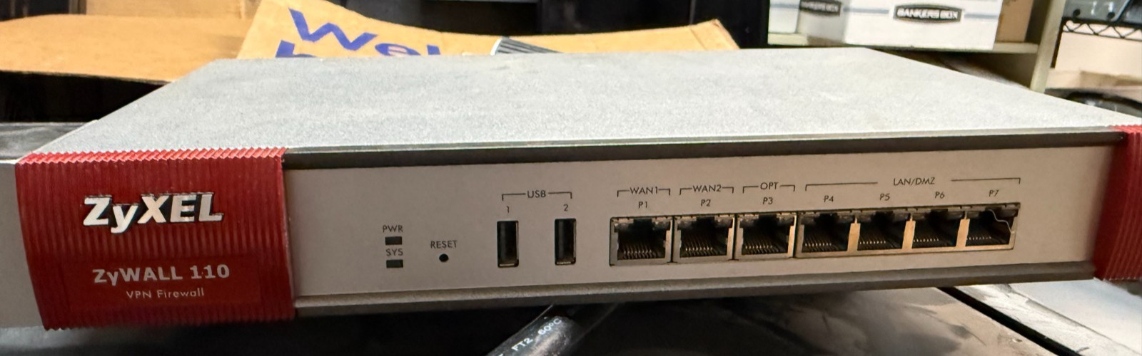 ZyXEL ZyWALL 110 VPN Firewall