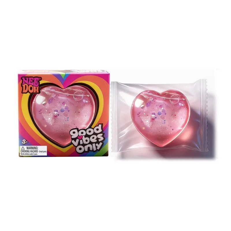 NeeDoh Jellyfish Gummy Bear Stress Relief Squishy Fidget Sensory Toy New Cube