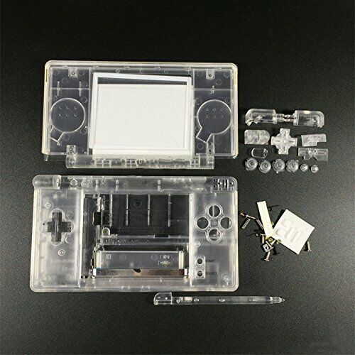 Full Replacement Nintendo DS Lite Housing Shell Screen Lens BlackGreenClearGold