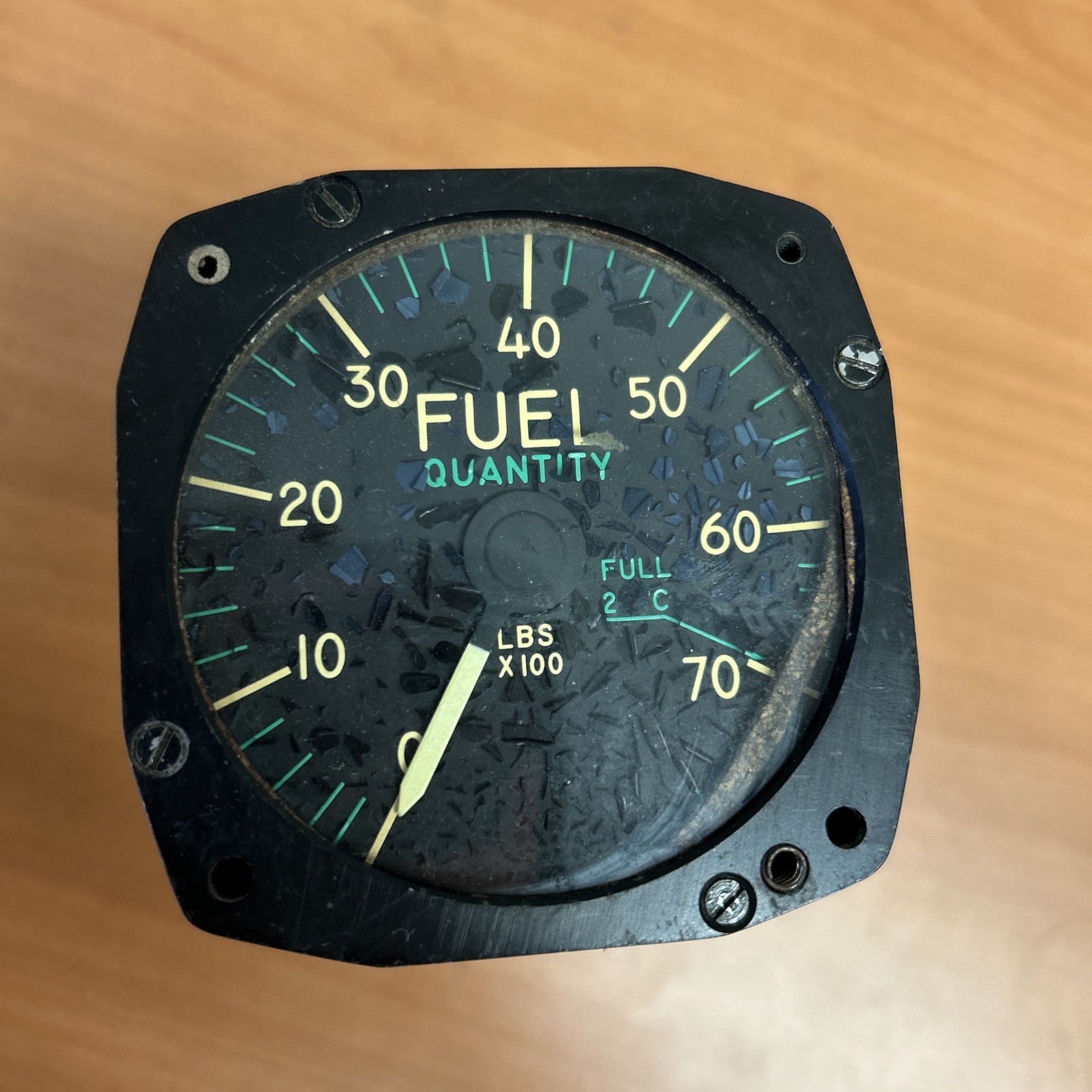 Vintage Honeywell Fuel Quantity Indicator Gauge P/N G700C18 AF36(600)6136