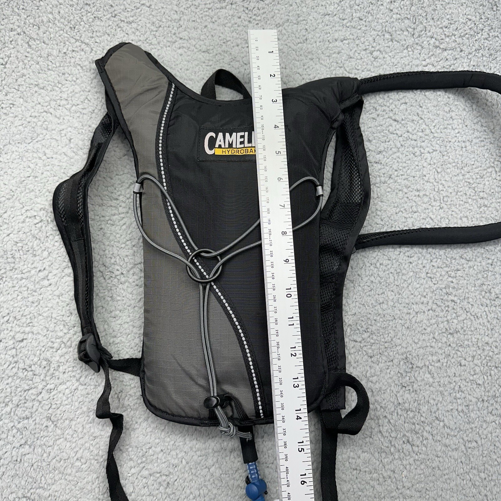 Camelbak Hydrobak Hydration Backpack Black & Grey w/ Reservoir (Tip Sealed)