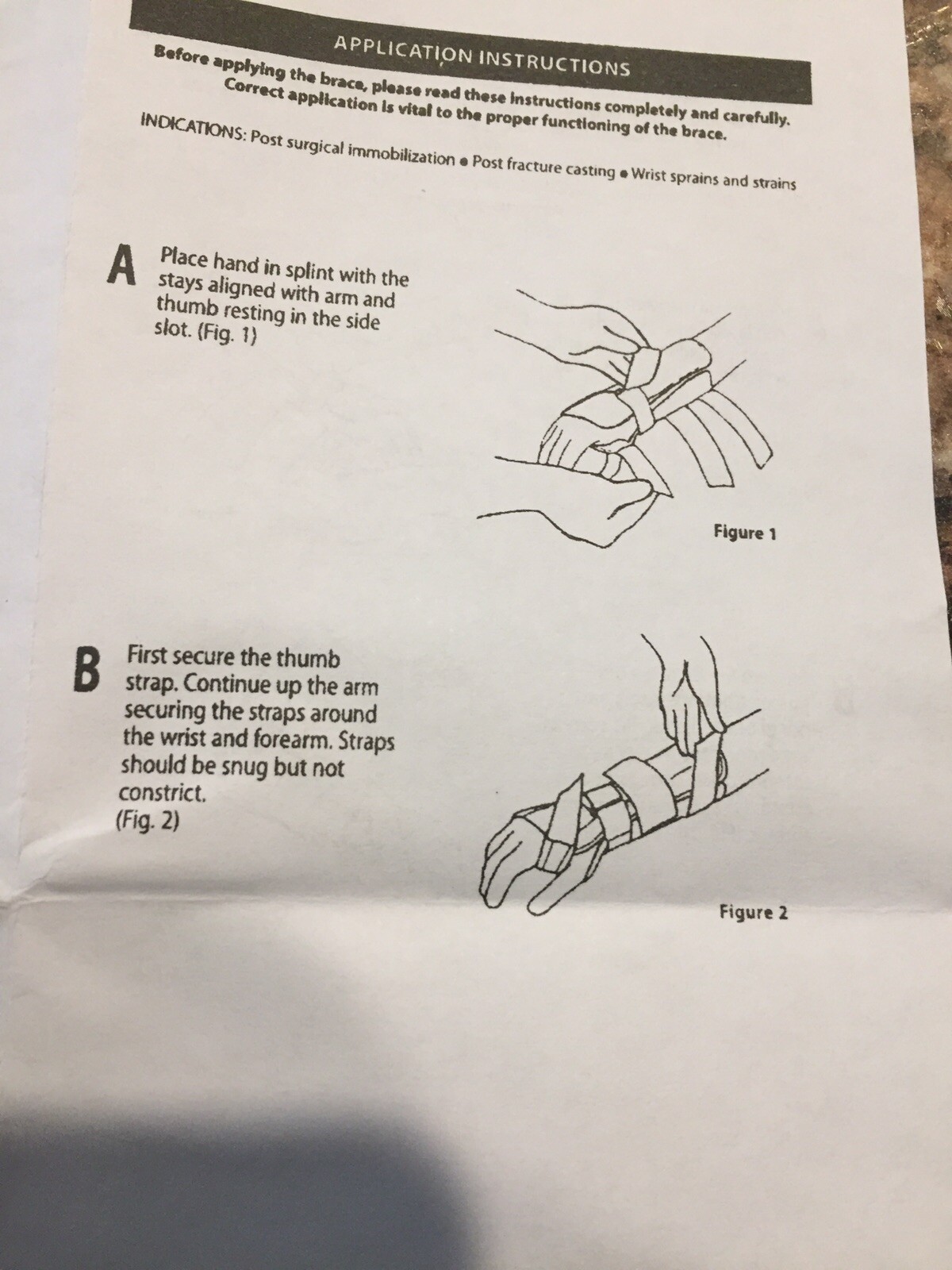 Procare DJO Deluxe Wrist Forearm Support, Left, Small, 79-87063