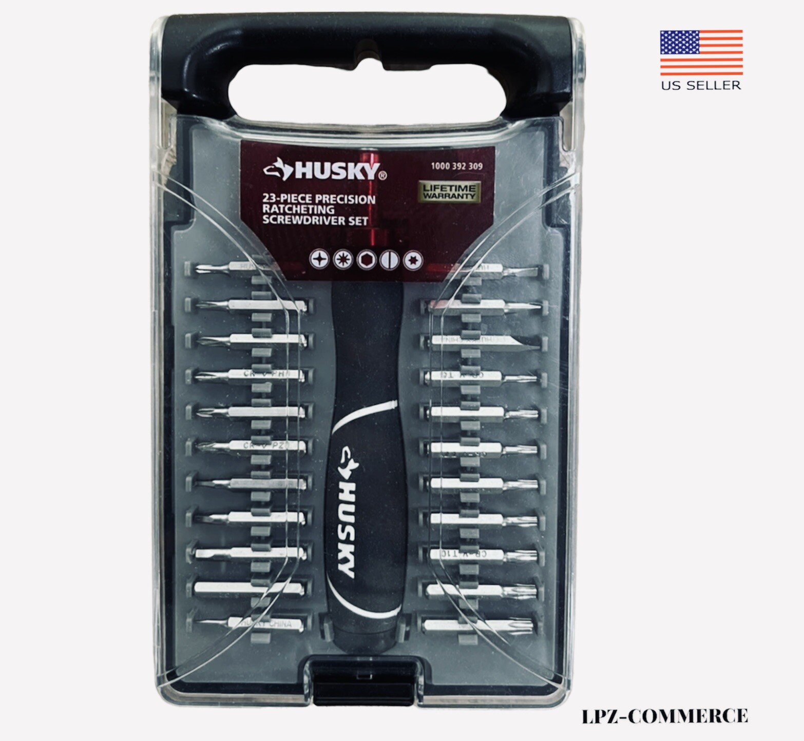 Husky 23 Piece Precision Ratcheting Screwdriver Set THD-2016-04-15 (NEW)🔥