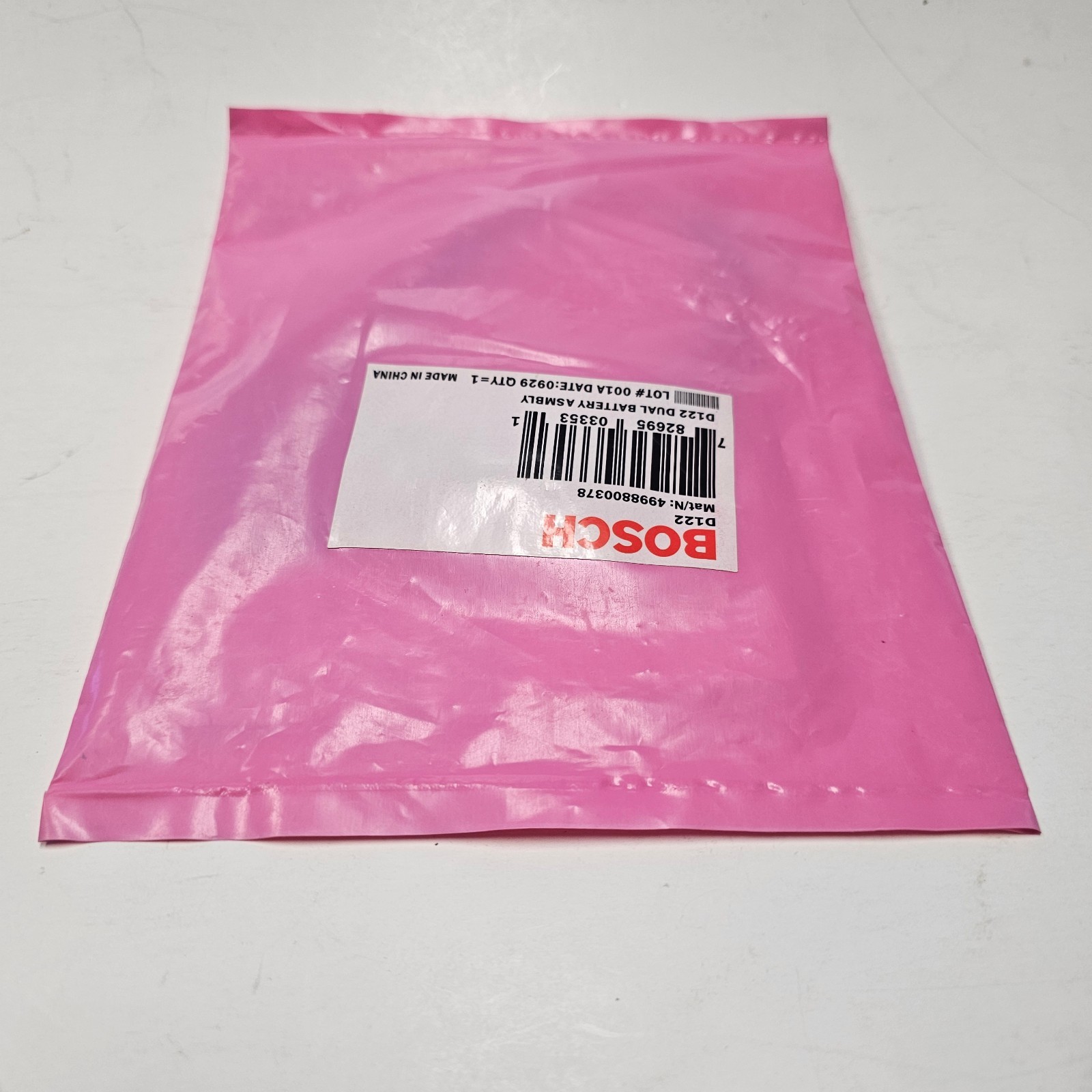 Bosch D122 Dual Battery Harness NEW Sealed