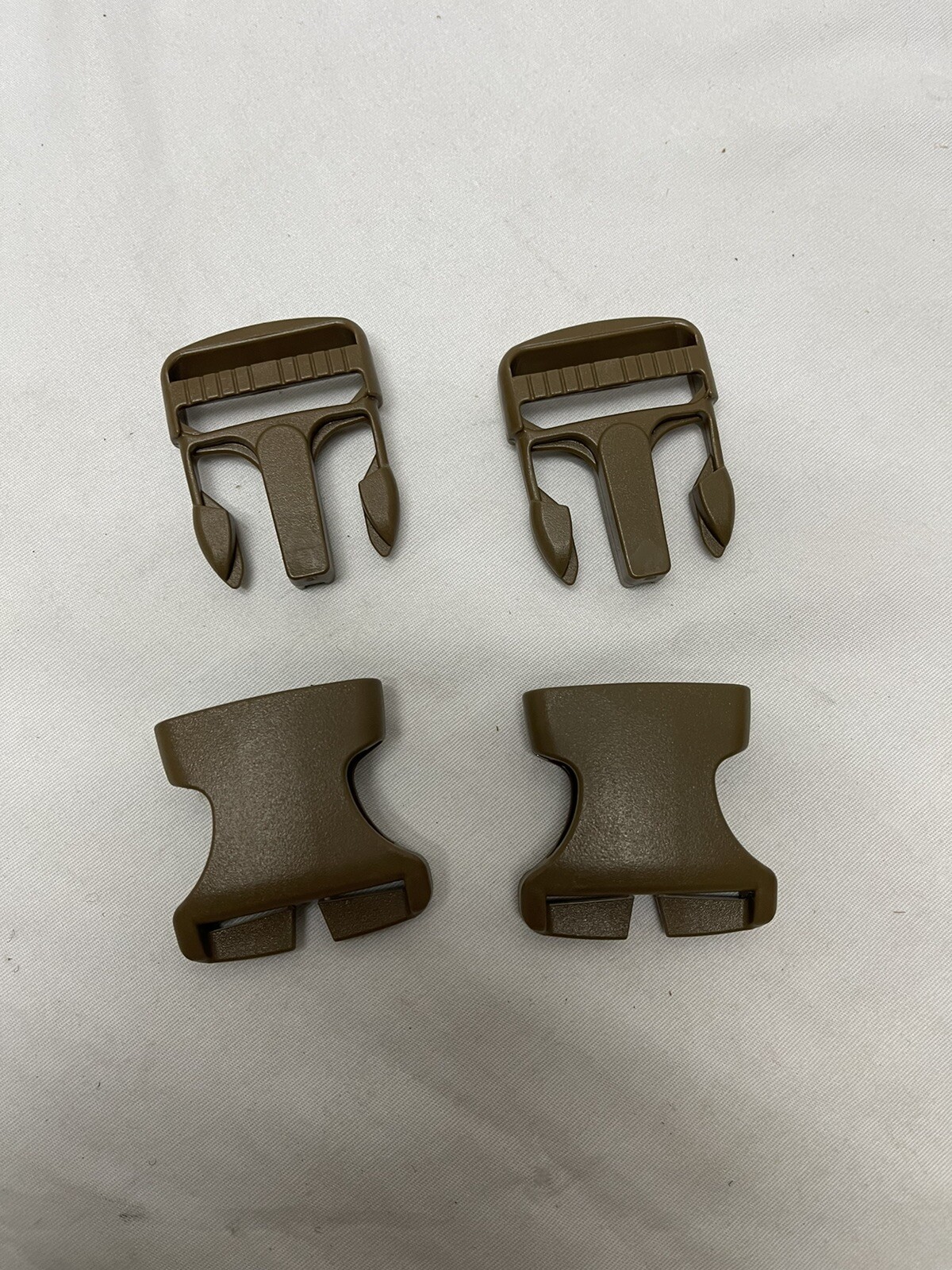 x100 ITW Nexus 1.5 Side Release Buckle TSR 150 Split Bar Repair Coyote Brown