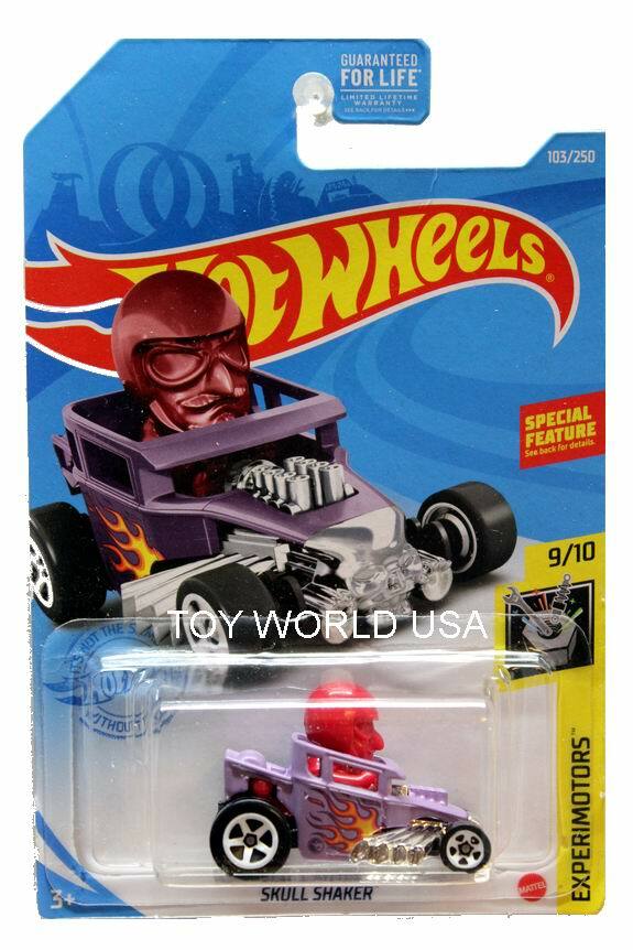 2021 Hot Wheels #103 Experimotors Skull Shaker Treasure Hunt