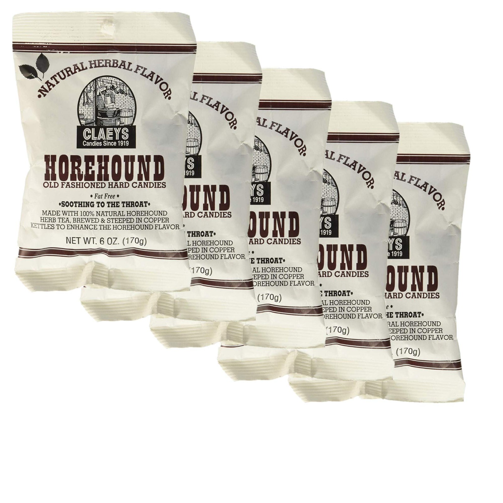 Hard Candy Horehound 6 Ounce  5Pack