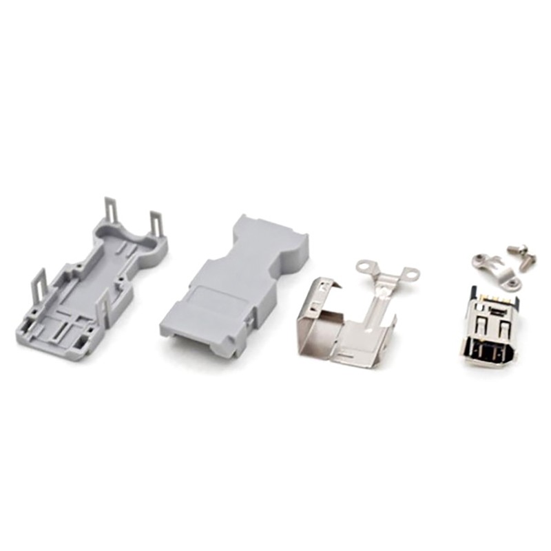 1 Piece Female Connector 6 Pin Firewire IEEE 1394 For Yaskawa For Panasonic