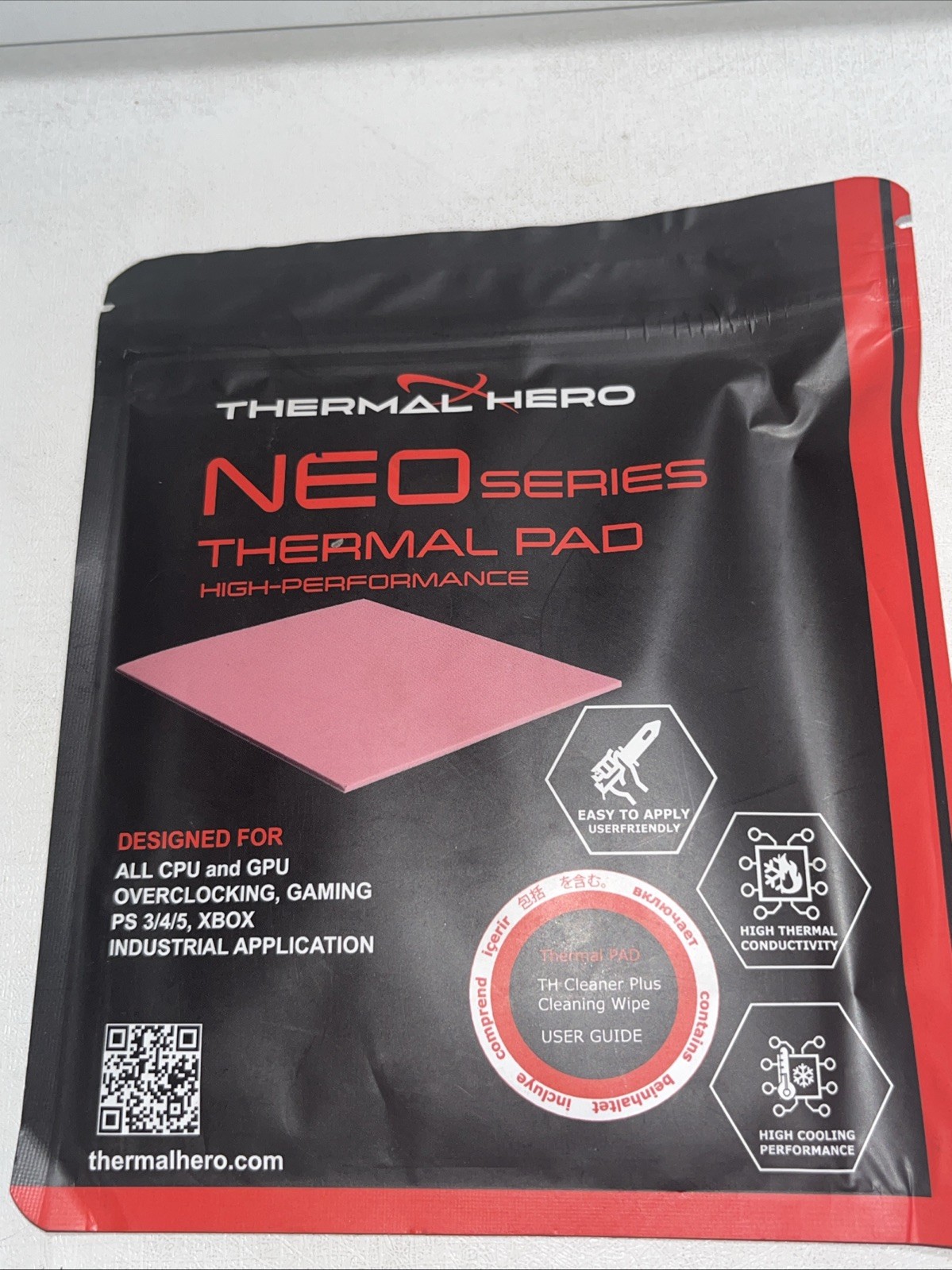 Sealed Thermal Hero Neo Series Pad, High Performance