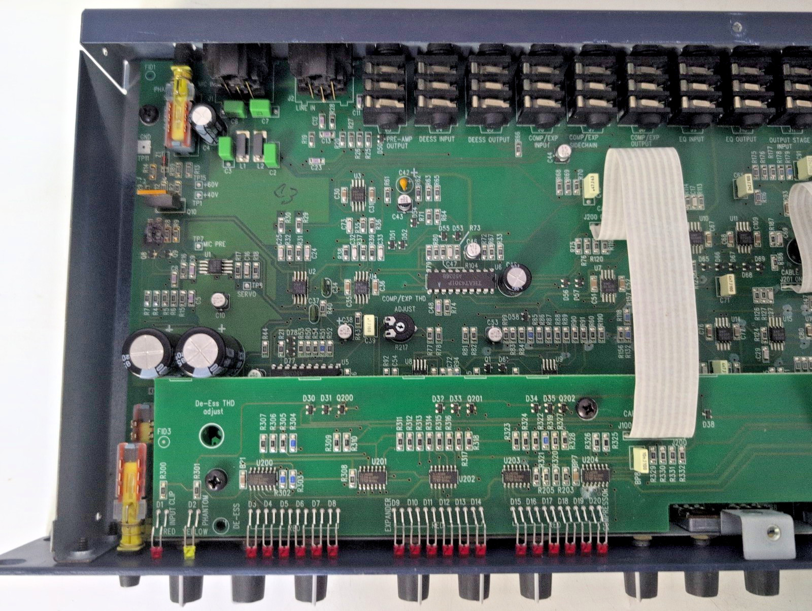 Symetrix 528E Voice Processor-Missing Top Cover