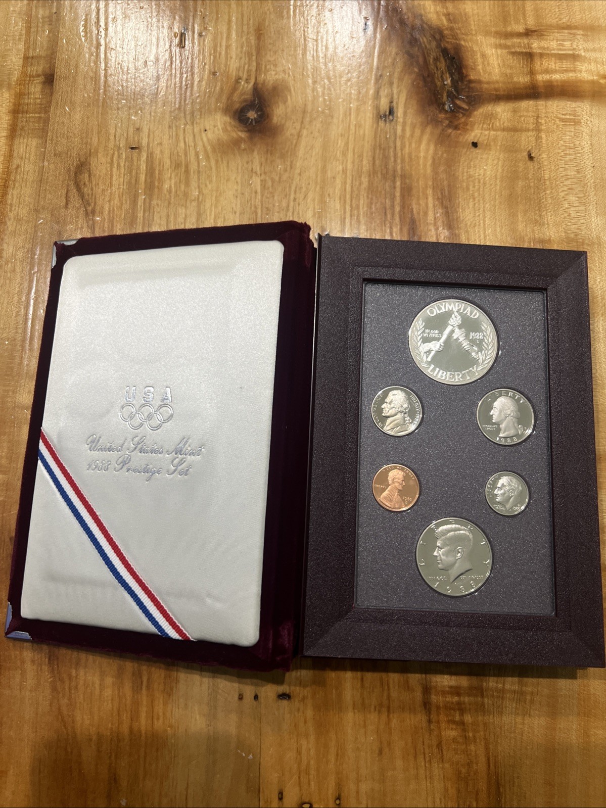 1988 United States Prestige Proof Set, Olympic Coins - No COA