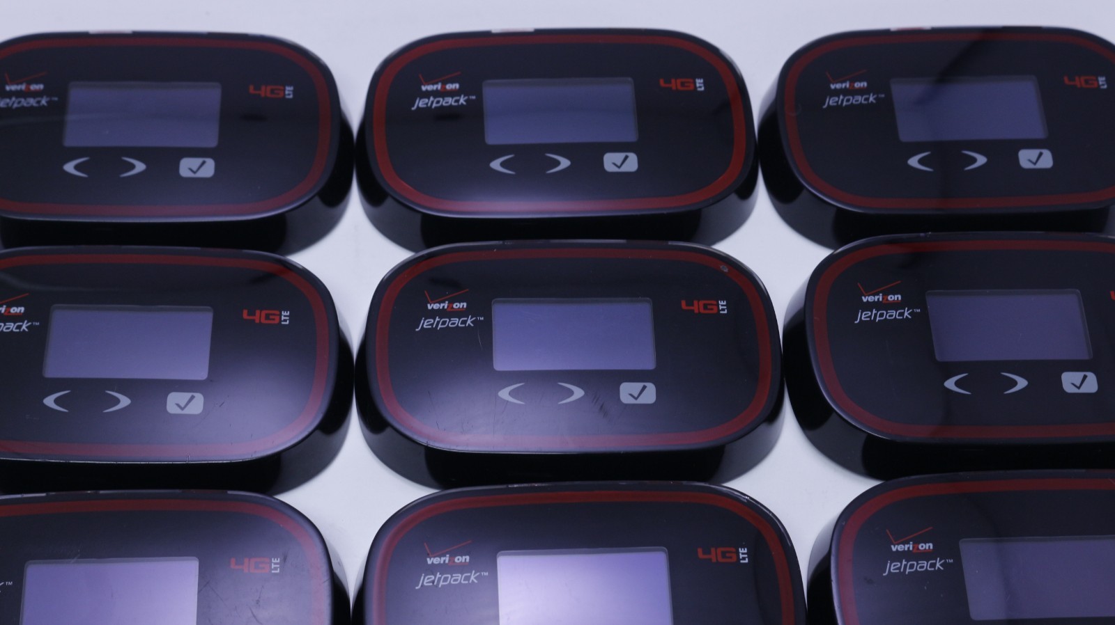 LOT OF 4 VERIZON NOVATEL JETPACK MIFI 5510L 4G LTE MOBILE HOTSPOT
