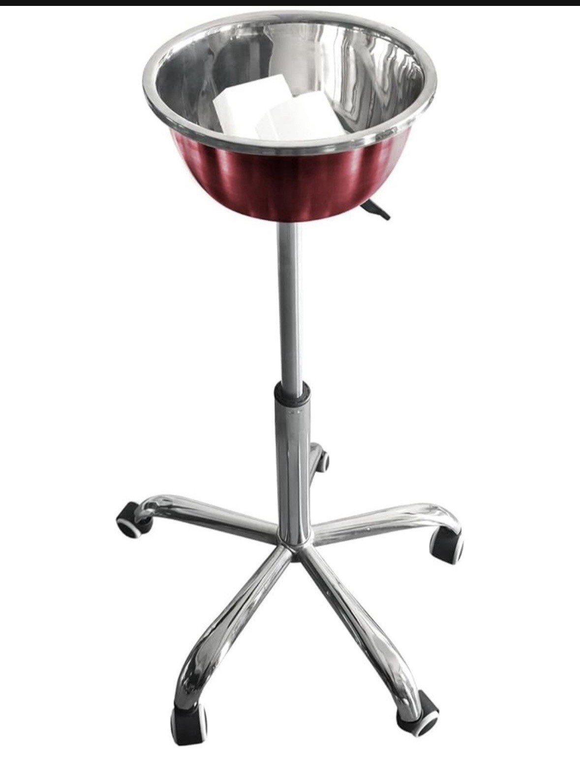 Portable Gym Chalk Stand,Freestanding Holder Gym Chalk Bowl,Stainless Steel C...