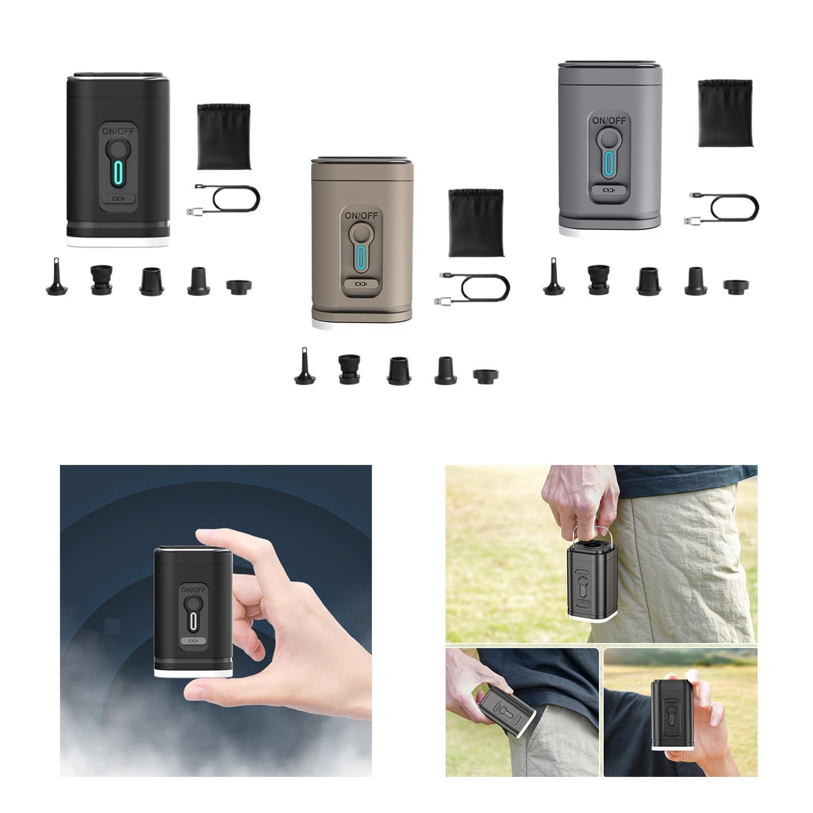 Portable Air Pump Electric Air Pump Accessories 1.97cmx3.22cm Mini Air Mattress