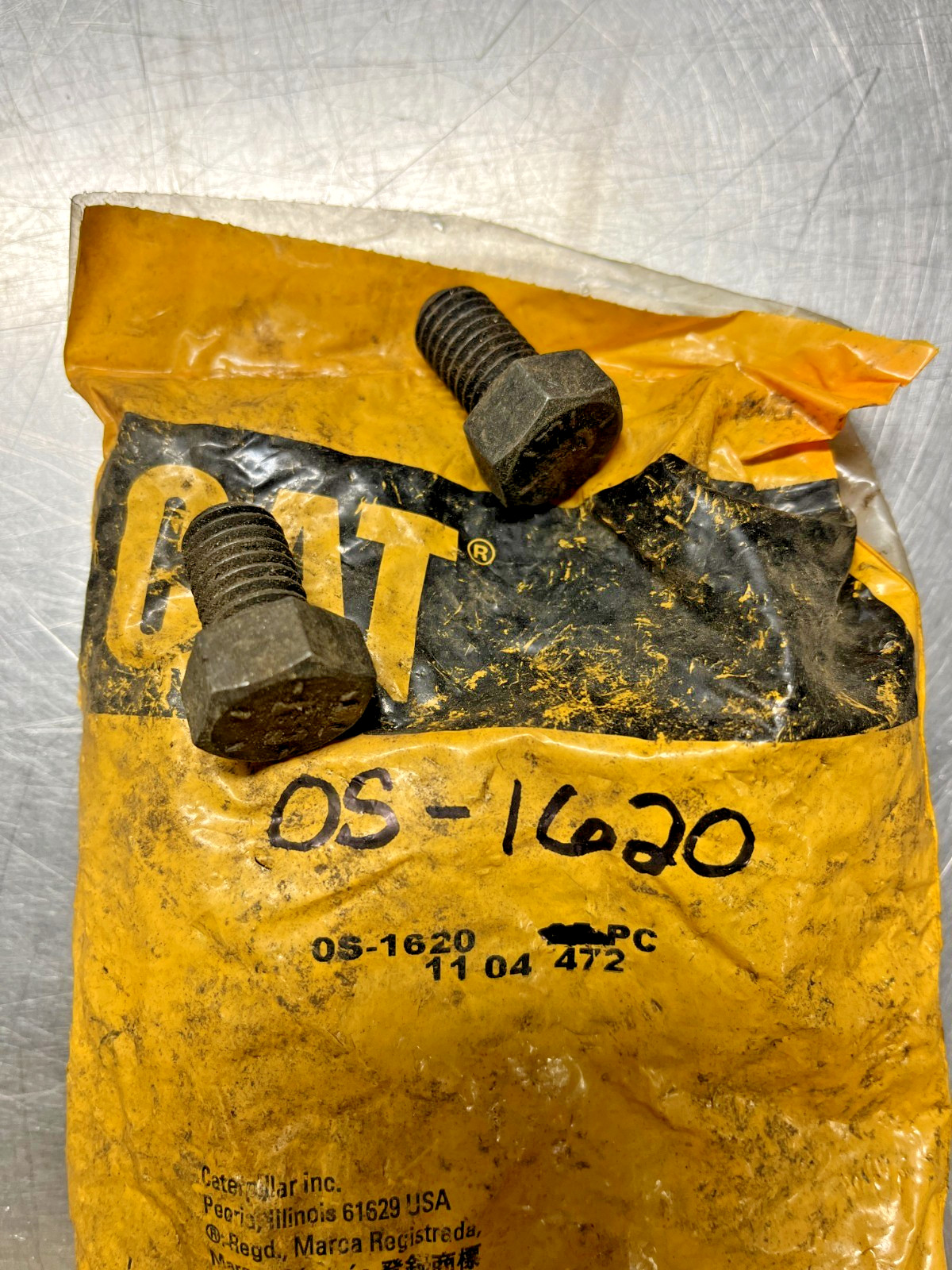 0S-1620   Genuine OEM  CAT   BOLT   QTY of 2 Bolts   Caterpillar   0S1620