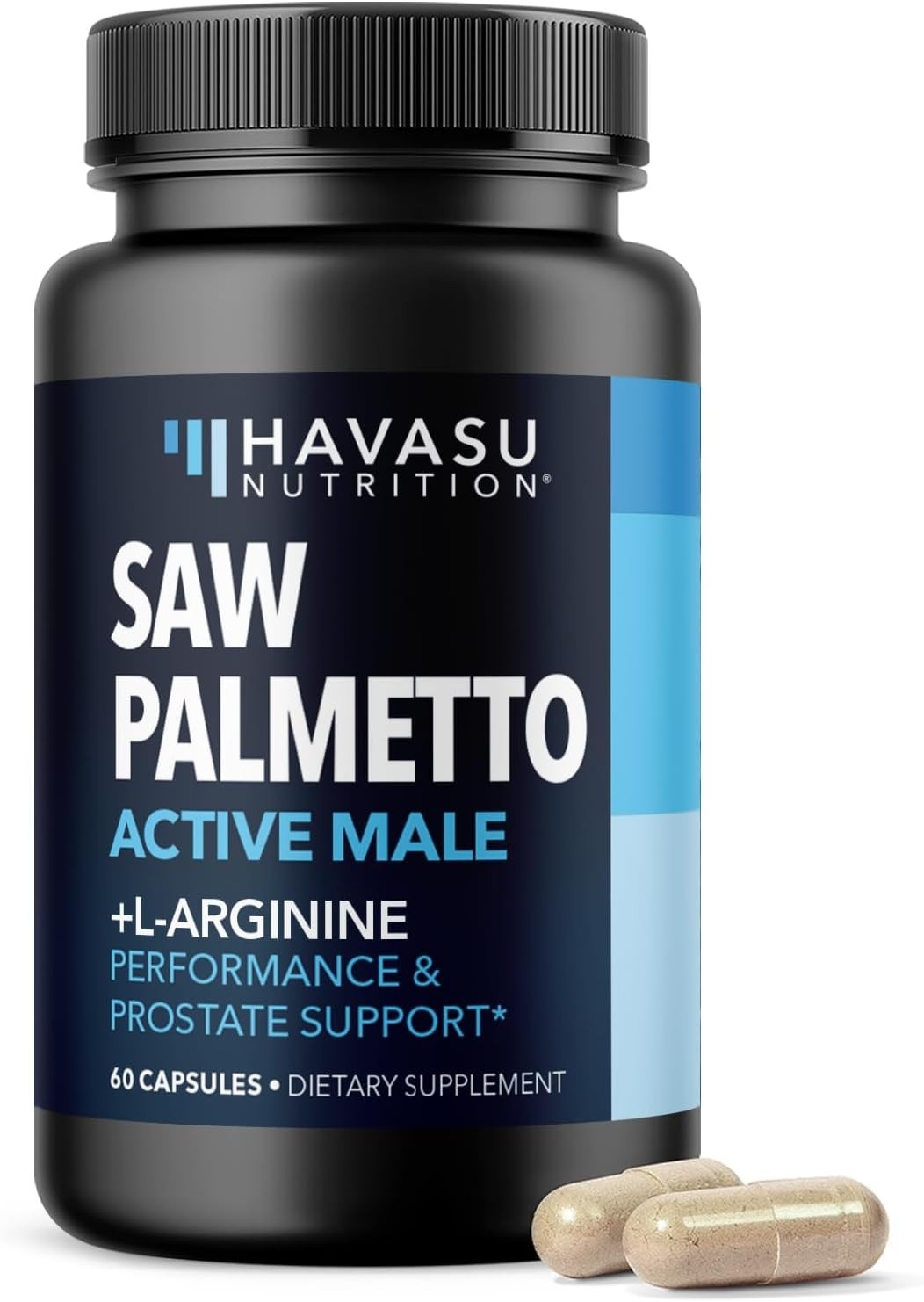 Havasu Nutrition Saw Palmetto with L Arginine for men 60 count New Sealed
