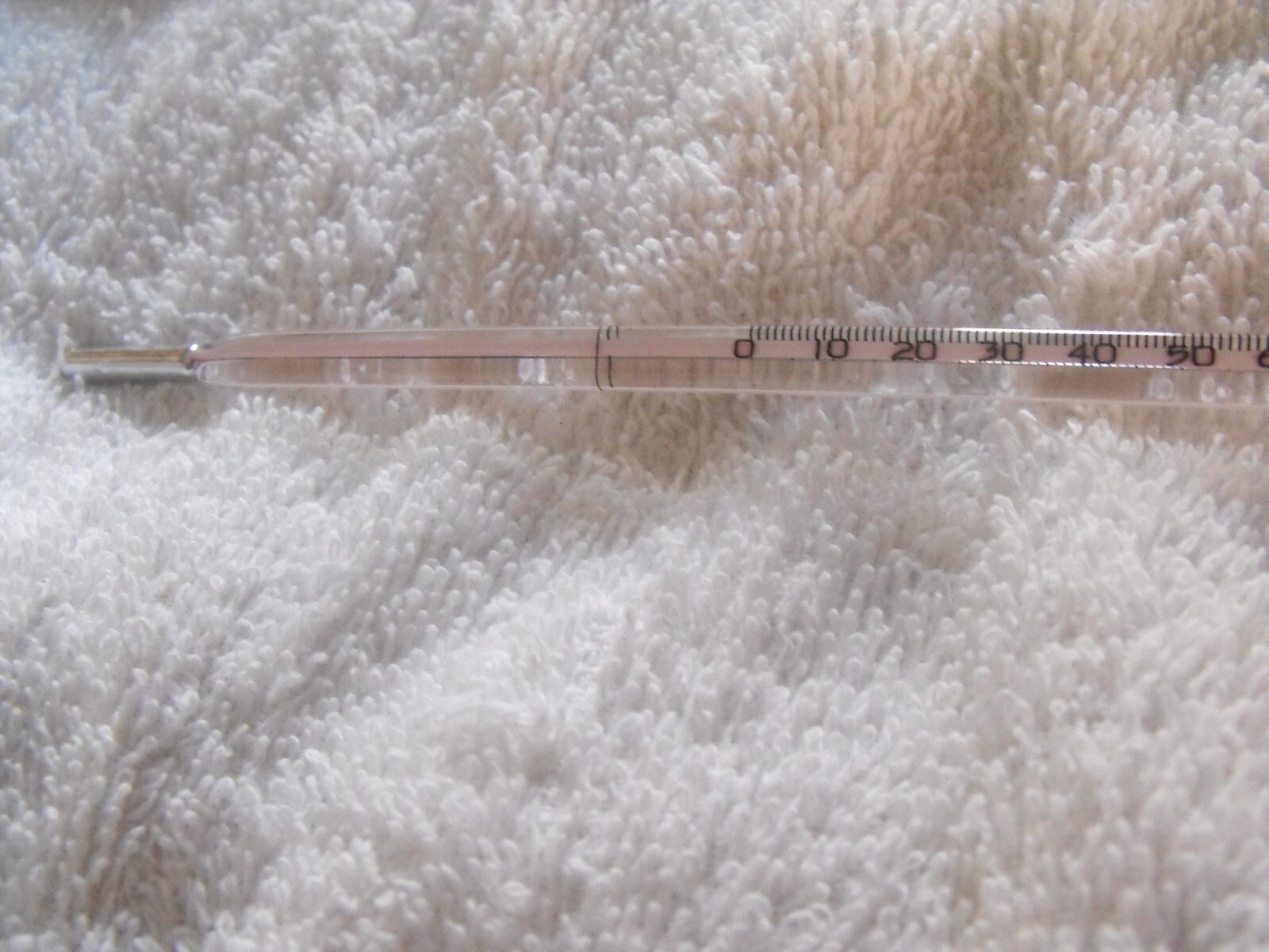 Glass Darkroom Thermometer. Never used.