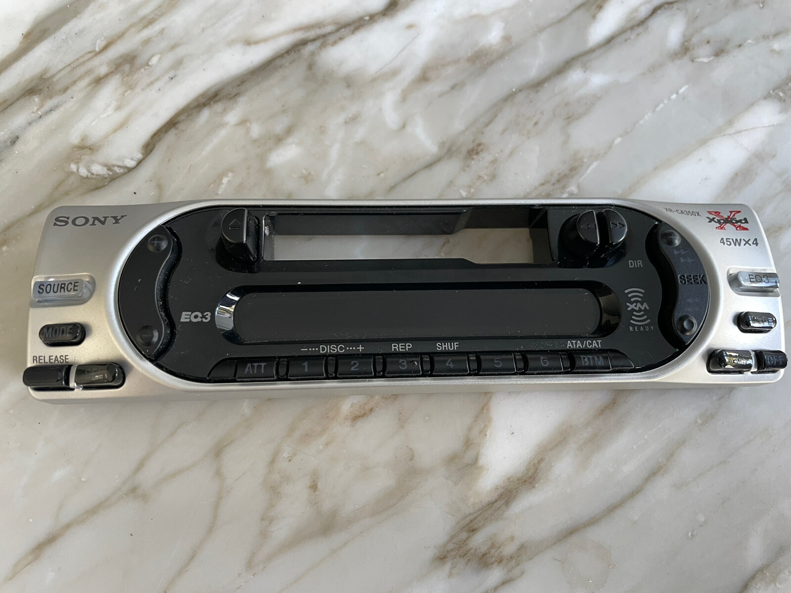 SONY XR-CA350X CAR STEREO CASSETTE SONY XR-CA350X STEREO ONLY FACEPLATE OEM🟠