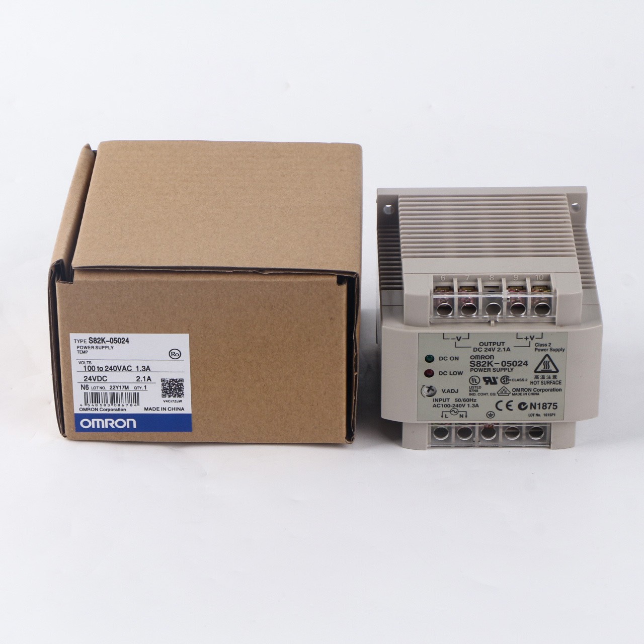 1PCS NEW OMRON S82K-05024 Switching Power Supply 24VDC